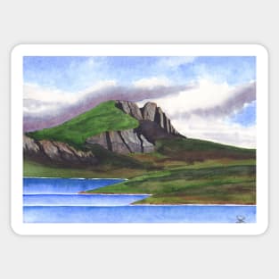 A Scottish Loch Sticker